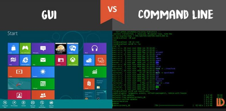 Computer software display types