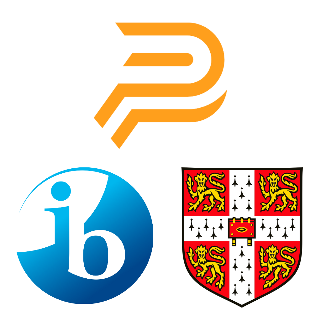 IB Cambridge IGCSE prodat logo