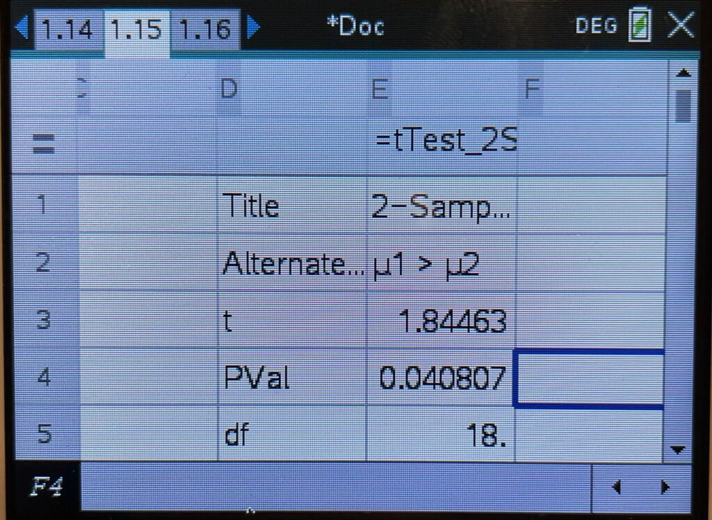 hypothesis testing ib math ai sl