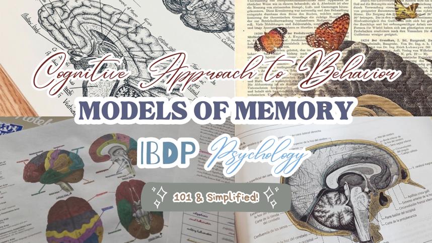 Cognitive approach to behavior: models of memory - thumbnail