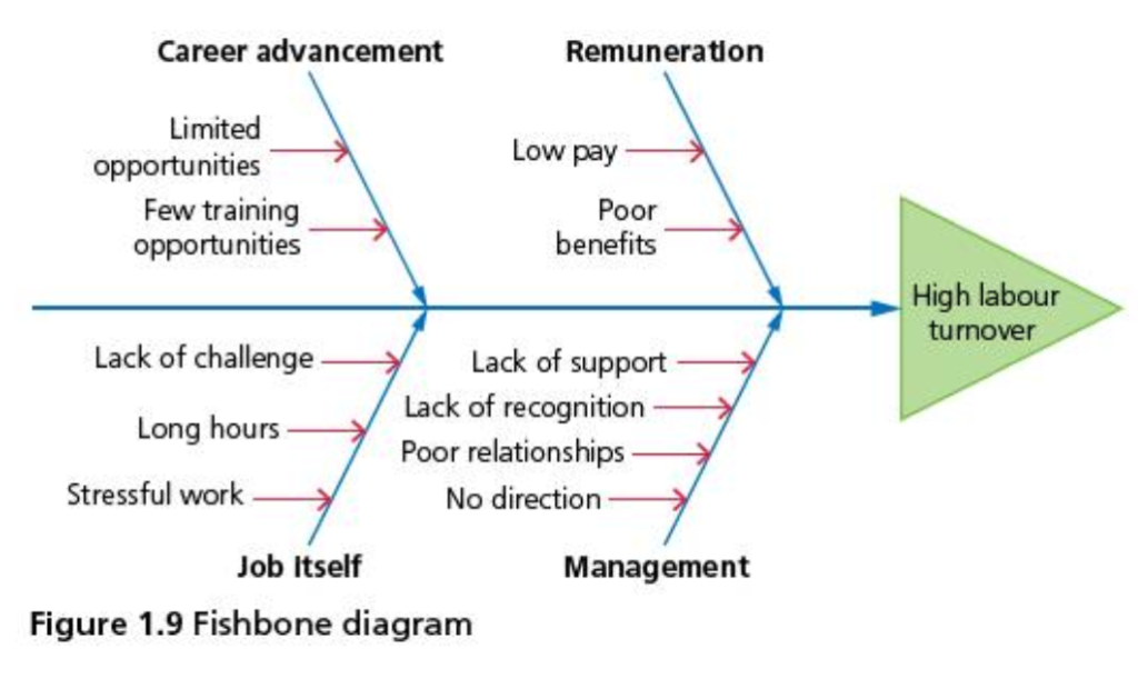 fishbone diagram decision making tool planning example

